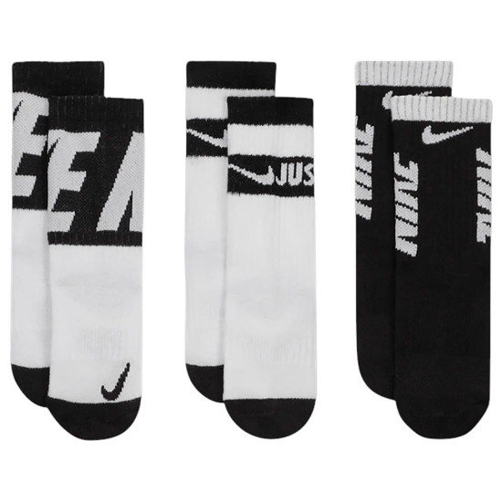 Nike Παιδικές κάλτσες Cushioned Sportswear Crew Socks 3 pairs